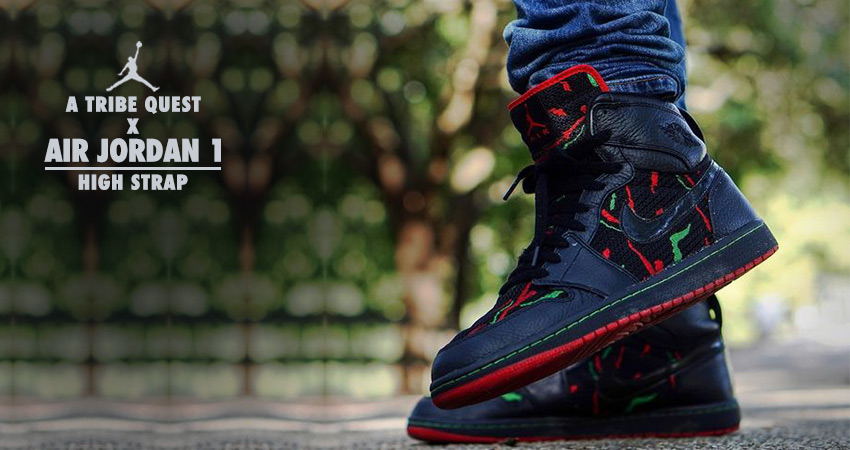 A Tribe Quest x Air Jordan 1 High Strap