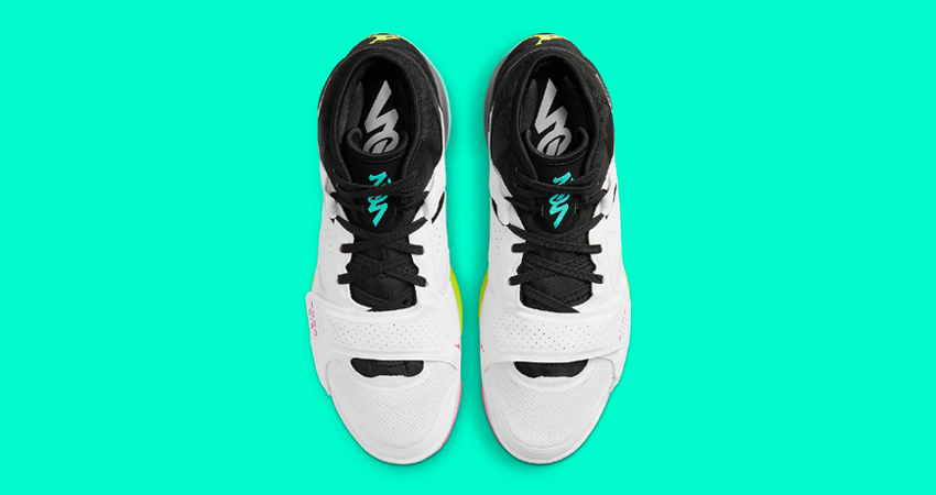 Air Jordan Zion 2 White Volt Black Dynamic Turquoise Is Dropping Soon 03