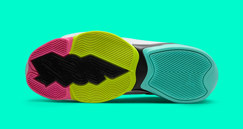 Air Jordan Zion 2 White Volt Black Dynamic Turquoise Is Dropping Soon 05