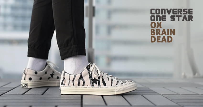 Converse One Star Brain Dead Egret Black 163167c