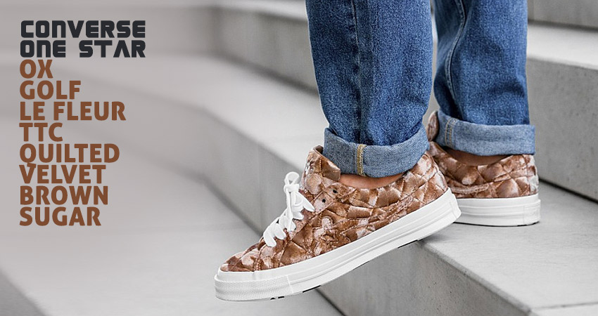 Converse One Star Ox Golf Le Fleur Velvet Brown Sugar 165599C