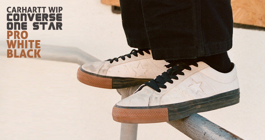 Carhartt WIP Converse One Star Pro White Black 172551C