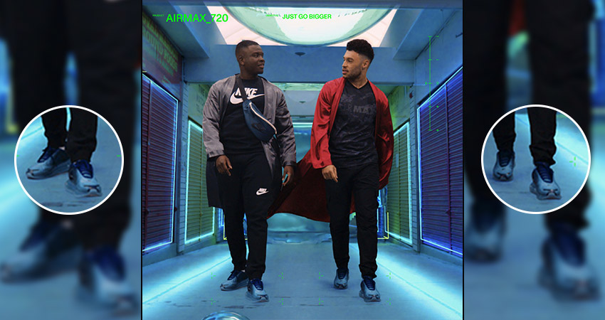 Michael Dapaah and Alex Oxchamberlain worn by Nike Air Max 720