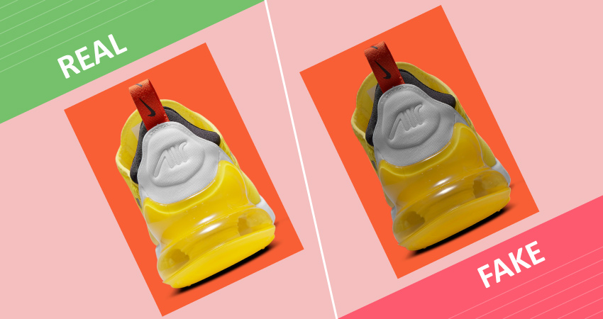 Real vs Fake Nike Air Max 270 trainers