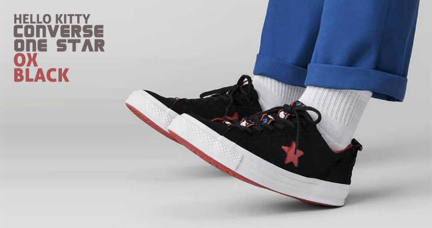 Hello Kitty Converse One Star Ox Black 162938C
