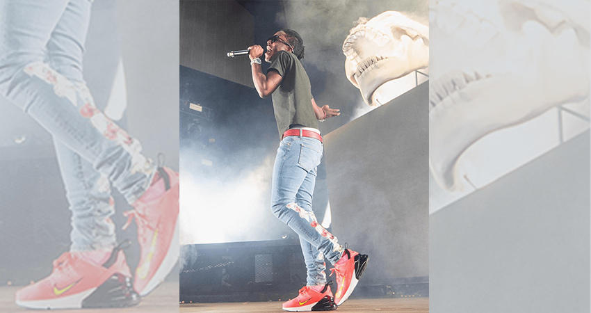 Lil Uzi Vert worn by nike Air max 270