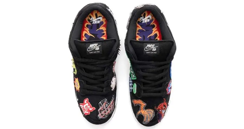 Metalhead Vibes On The Upcoming Neckface x Nike SB Dunk Low 04