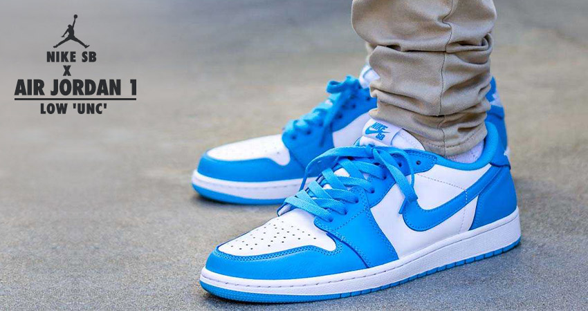 Nike SB x Air Jordan 1 Low 'UNC'