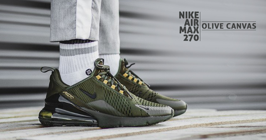 Nike Air Max 270 Olive Canvas AH8050-301