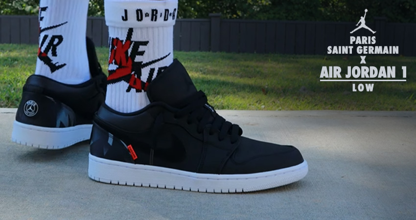 Paris Saint Germain x Air Jordan 1 low