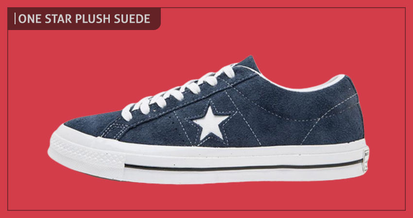  Converse one star Plush suede