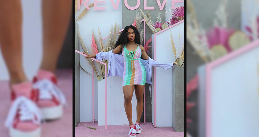 SZA worn by Converse one star