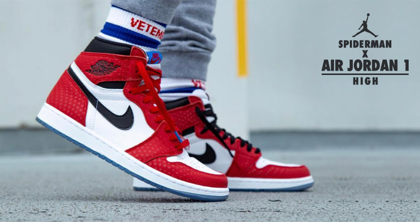 Spiderman x Air Jordan 1 High