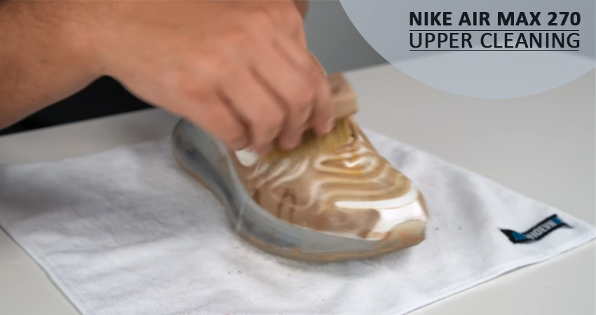 How to clean the Nike Air Max 720 uppers