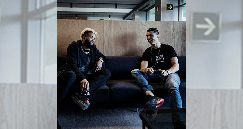 Christiano Ronaldo worn by Nike air max 270