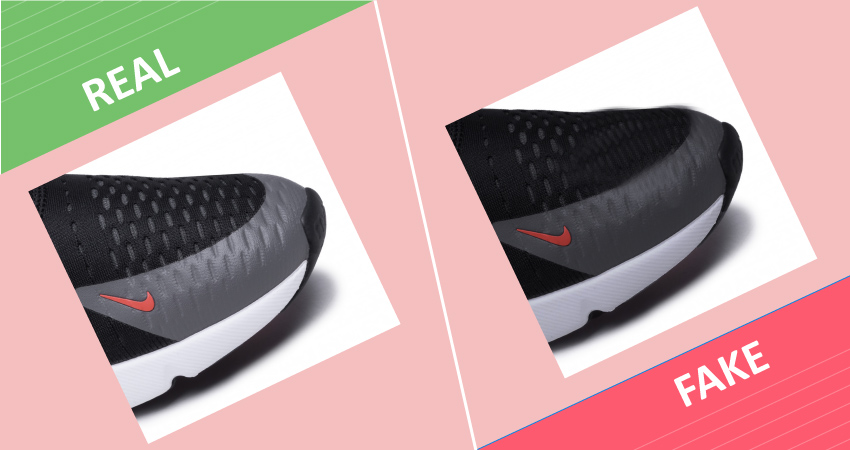 Real vs Fake Nike Air Max 270 trainers