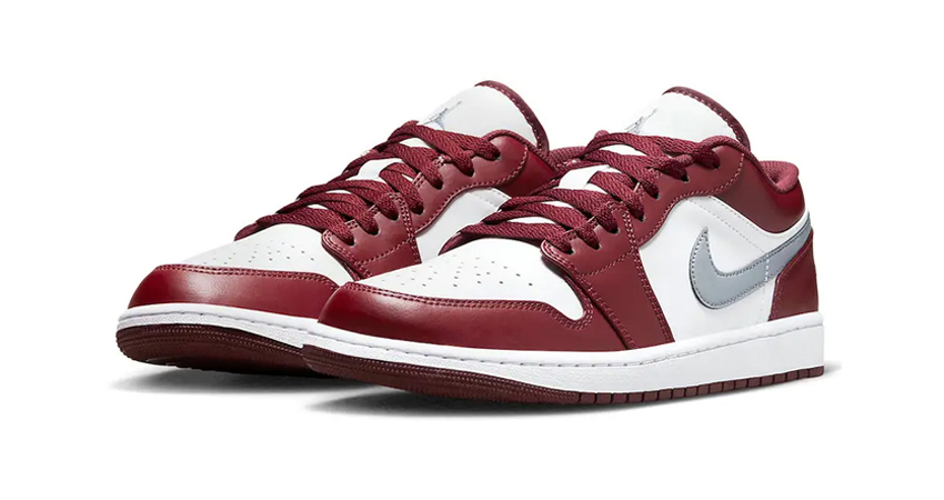 Air Jordan 1 Low “Bordeaux” Comes Back In A Fresh New Look 02