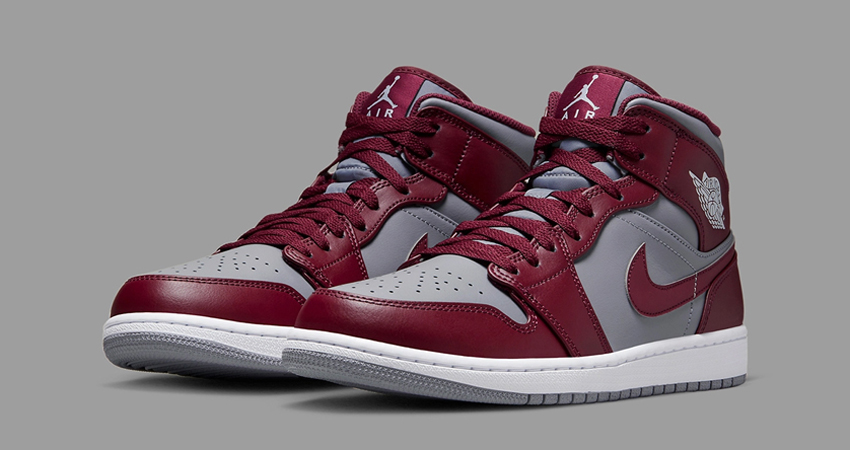 An Official Look On Air Jordan 1 Mid Team Red 02