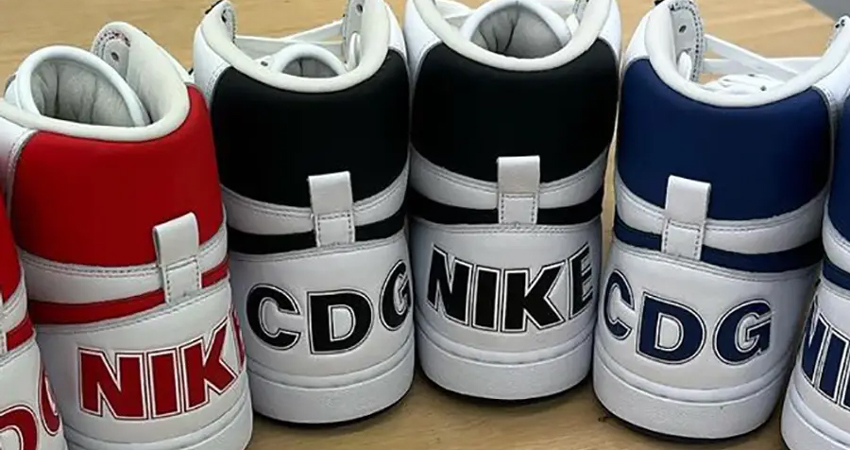 Here Is Your First Look at COMME des GARCONS Homme Plus x Nike Terminator High Pack 02