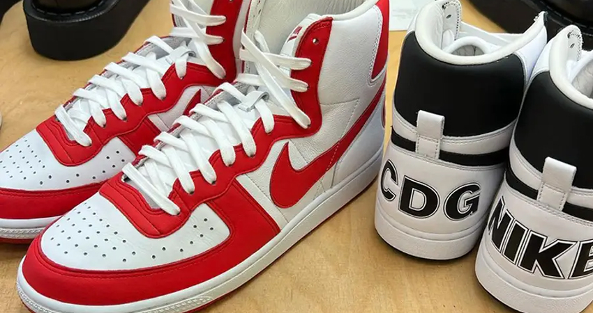 Here Is Your First Look at COMME des GARCONS Homme Plus x Nike Terminator High Pack 03