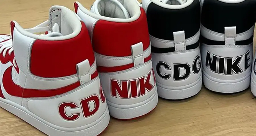 Here Is Your First Look at COMME des GARCONS Homme Plus x Nike Terminator High Pack 04