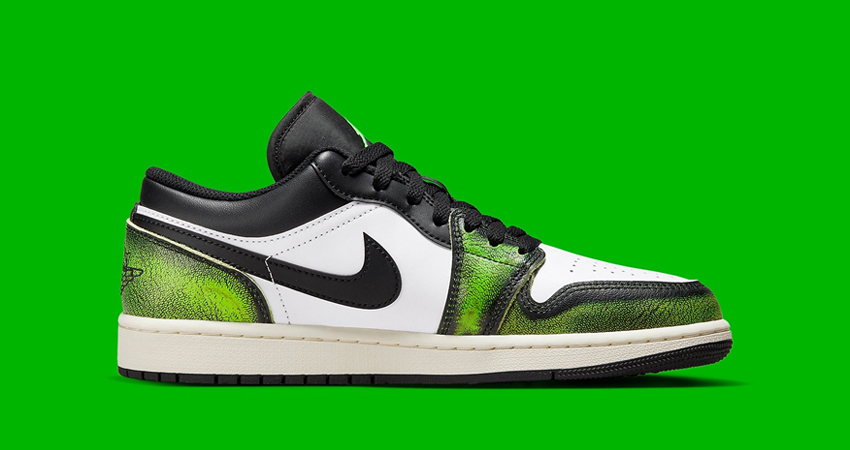 Wear-Away Air Jordan 1 Low Boasts A Grunge Aesthetic 01