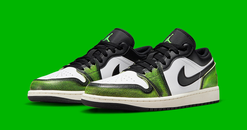 Wear-Away Air Jordan 1 Low Boasts A Grunge Aesthetic 02
