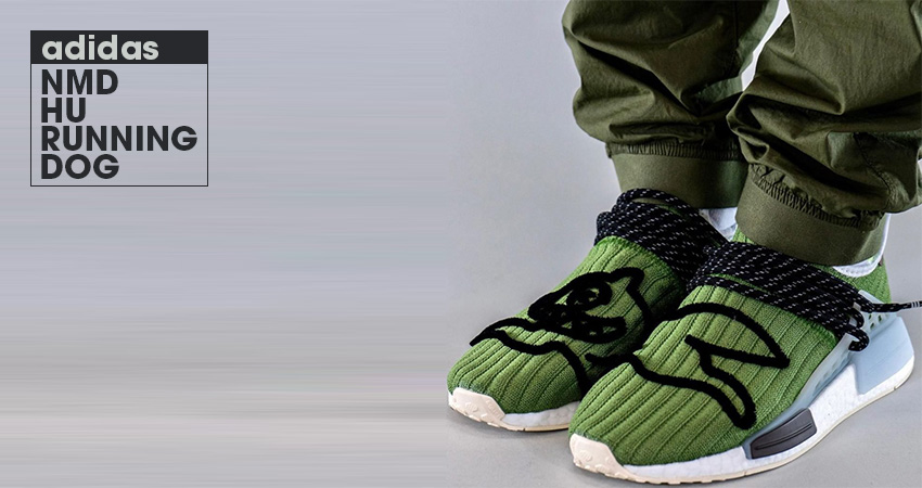 adidas NMD Hu Running Dog Green GZ1664