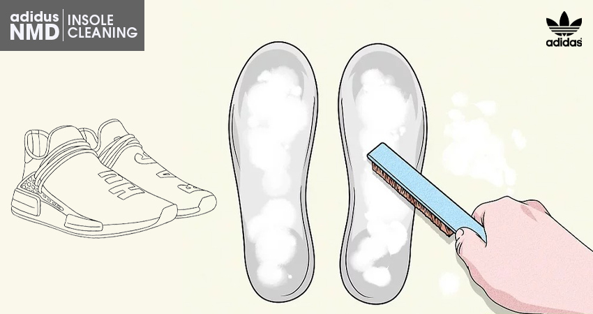 The perfect way to clean the adidas NMD insoles