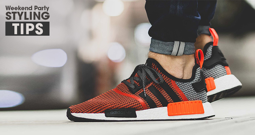 Adidas NMD Weekend party styling tips