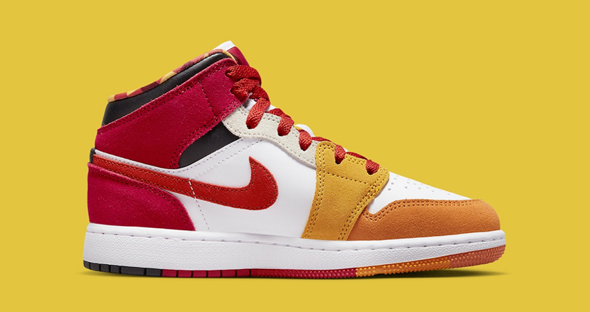 Air Jordan 1 Mid Tablecloth Is An Attention Grabber 01