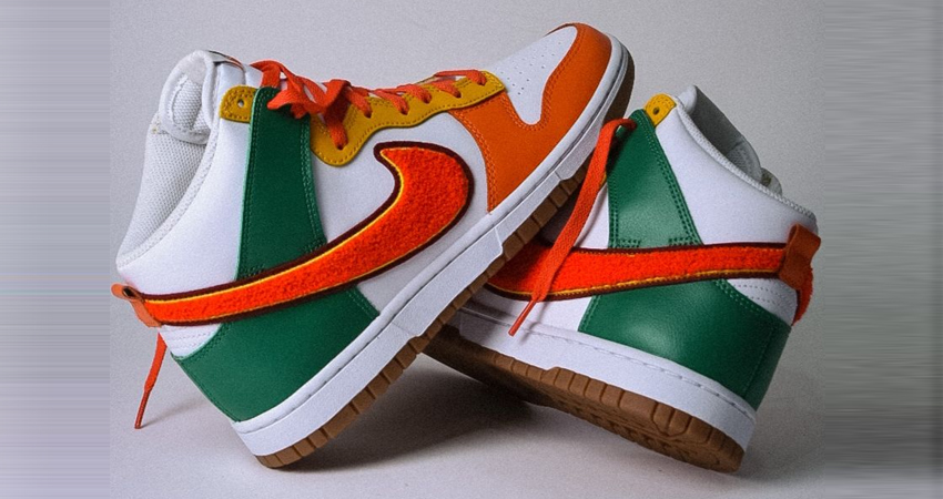 Release Update Of Nike Dunk High Chenille Swoosh 02