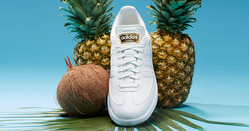 Check Out The Upcoming Tropical Colourways of adidas Samba Golf 02
