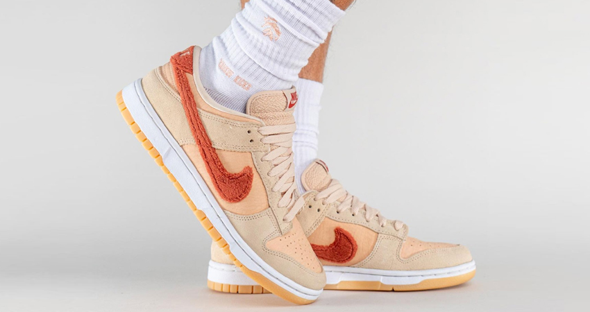 Nike Dunk Low Carpet Swoosh Brings Unique Detail To The Classic Lineup 01