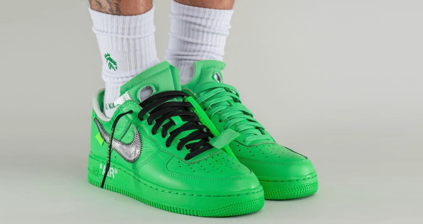 Off-White™ x Nike Air Force 1 Low Brooklyn Sparks A Green Colourway 01