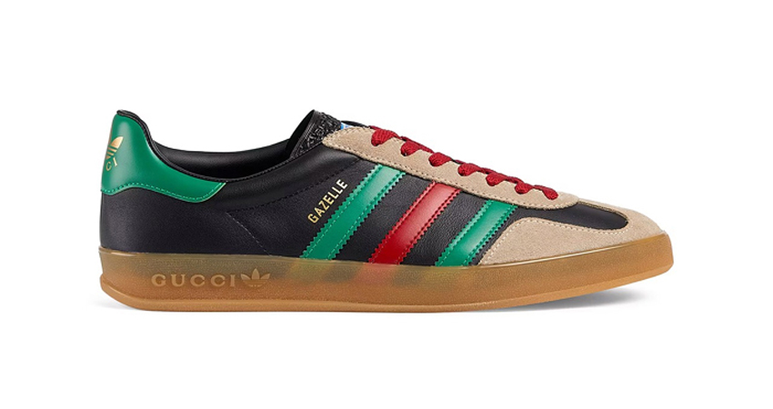 adidas x Gucci's Gazelle Creates A Dazzling Gold Silo 04