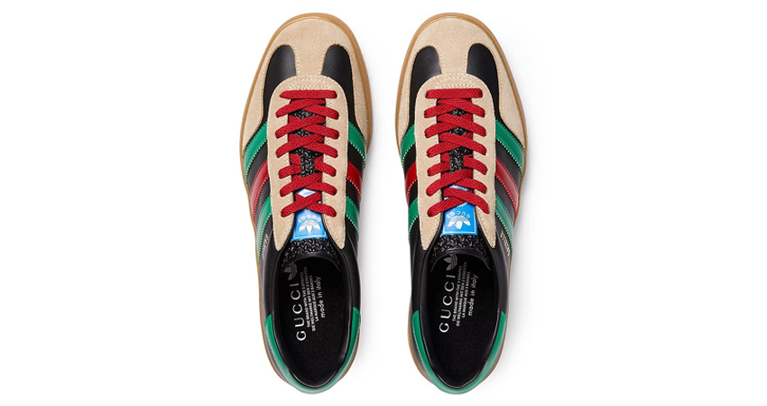 adidas x Gucci's Gazelle Creates A Dazzling Gold Silo 06