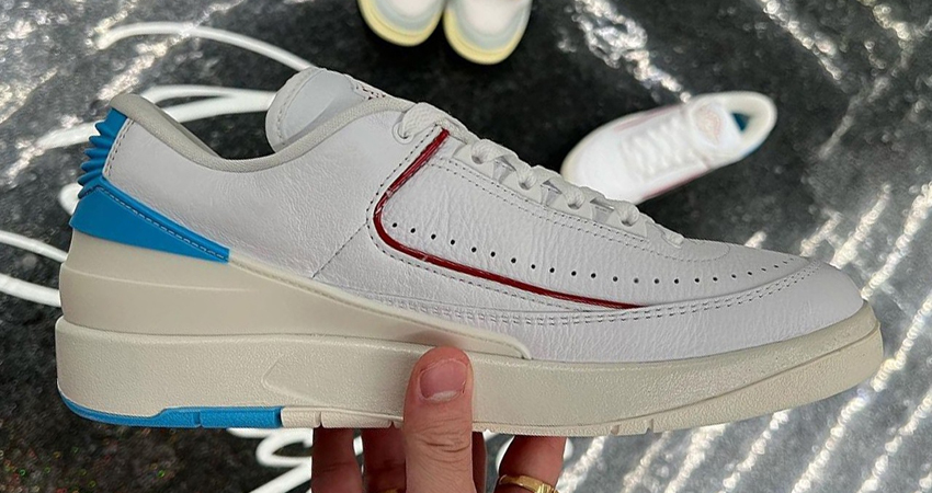 Air Jordan 2 Low UNC to Chicago Tells A Story In White 02