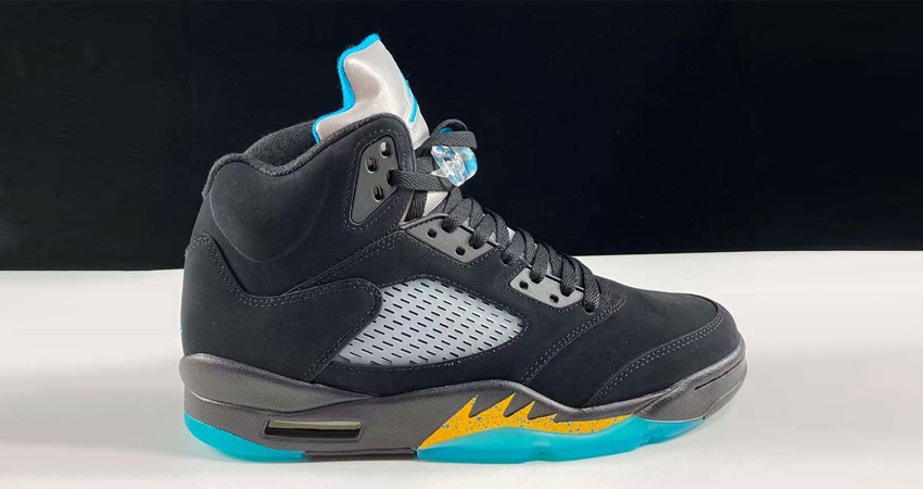 Air Jordan 5 And Chris Paul Drops An Exclusive Aqua Silhouette 01