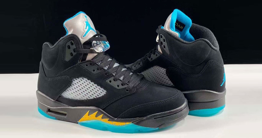 Air Jordan 5 And Chris Paul Drops An Exclusive Aqua Silhouette 02