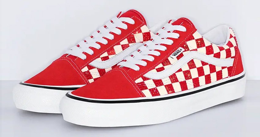 Autumn Calls For Newer Supreme x Swarovski Vans Old Skool Collection 01