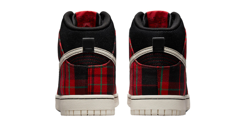 Nike Dunk High Plaid Brings The Spirit Of Holiday Season 04