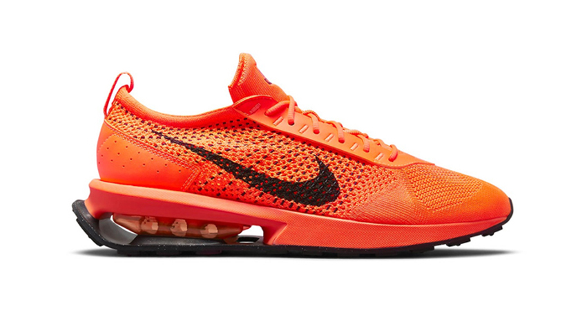 Nike Air Max Flyknit Racer Goes Bold By Dressing In Bright Orange Tones 01