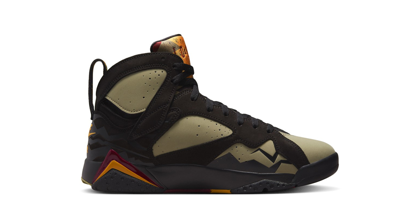 Air Jordan 7 Celebrates OG Silhouettes in Black Olive 01