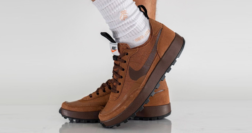Tom Sachs x NikeCraft General Purpose Shoe Brown Adds Warm Tone To The Series 01