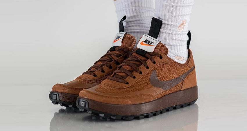 Tom Sachs x NikeCraft General Purpose Shoe Brown Adds Warm Tone To The Series 02
