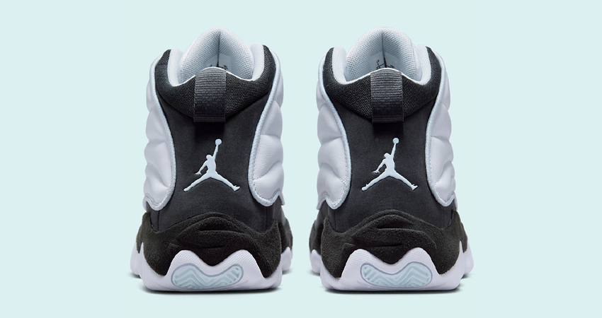 The Return of Jordan Pro Strong in Blue Tint back