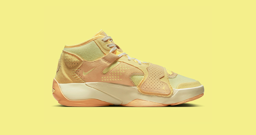 Jordan Zion 2 Gears Up For Summer In Celestial Gold Colourway right