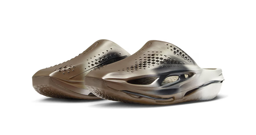 MMW x Nike 005 Slide Dark Khaki DH1258 200 front corner 1