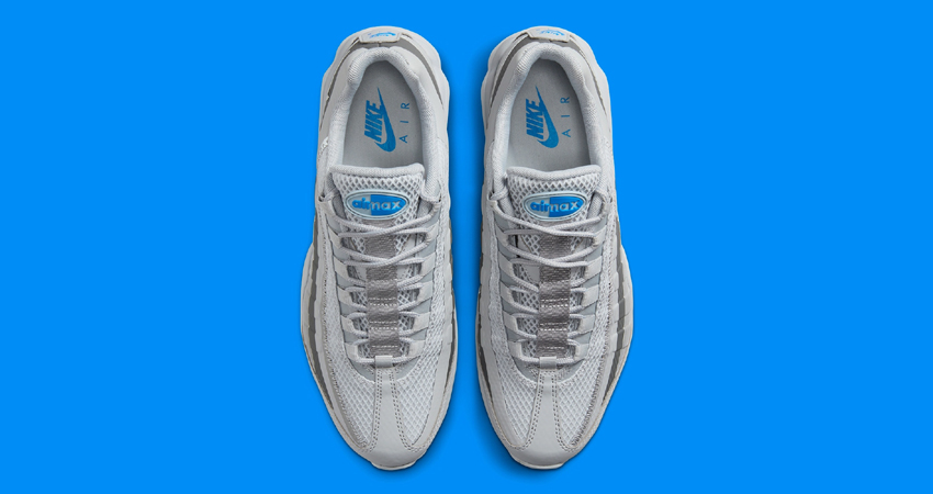 Nike Air Max 95 Ultra Resurfaces In GreyPhoto Blue up